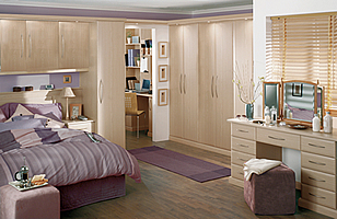 Ascot Ferrara Oak Bedroom